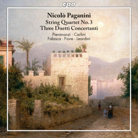 PAGANINI:STRING QUARTET NO.3/THREE DUETTI CONCERTANTI