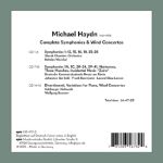 HAYDN MICAEL:COMPLETE SYMPHONIES/WIND CONCERTOS 16CD