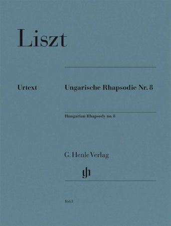 LISZT:HUNGARIAN RHAPSODIE NO.8 PIANO