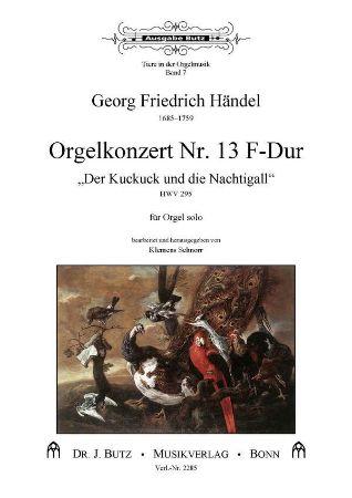 HANDEL:ORGELKONZERT NR.13 F-DUR HWV 295