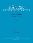 HANDEL:ACIS AND GALATEA VOCAL SCORE 1ST VERSION