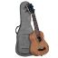 CASCHA Soprano Ukulele Mahogany Solid incl.bag CUSMS1
