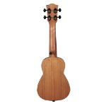 CASCHA Soprano Ukulele Mahogany Solid incl.bag CUSMS1