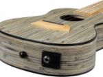 CASCHA Soprano Ukulele Bamboo Graphite + EQ incl.bag HH-2315E
