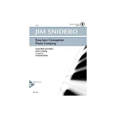 SNIDERO:EASY JAZZ CONCEPTION PIANO COMPING + AUDIO ACCESS