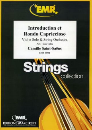 SAINT-SAENS:INTRODUCTION ET RONDO CAPRICCIOSO VIOLIN SOLO & STRING ORCHESTRA