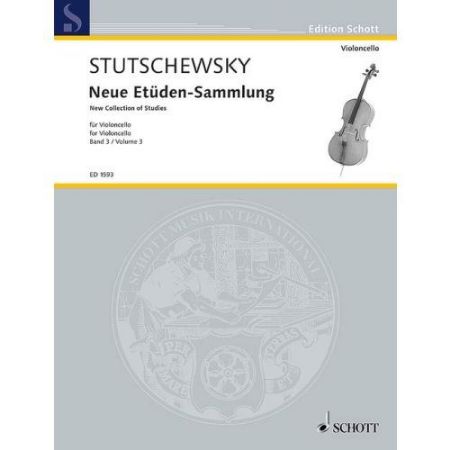 STUTSCHEWSKY:NEUE ETUDEN SAMMLUNG BAND 3