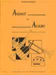 BALAY:ANDANTE ET ALLEGRO CORNET OU SAXHORN OU TROMPETTE ET PIANO