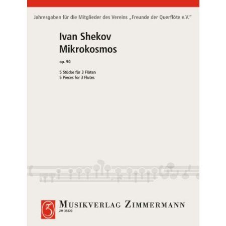 SHEKOV:MIKROKOSMOS OP.90 FOR 3 FLUTES