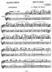 GAVRILIN:SKETCHES FOR PIANO 4 HANDS 1