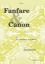 BULLARD A.:FANFARE AND CANON FOR Bb CLARINETS