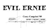 CANGELOSI:EVIL ERNIE PERCUSSION SOLO
