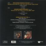 MOZART:SINFONIA CONCERTANTE/BACH:CONCERTO FOR 2 VIOLINS/ANNE-SOPHIE MUTTER