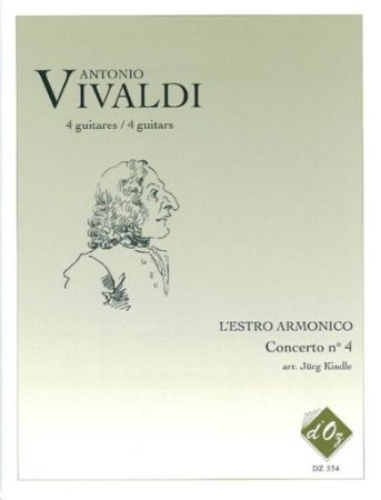 VIVALDI:L'ESTRO ARMONICO CONCERTO NO.4 FOR 4 GUITARES