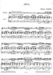 BOZZA:ARIA POUR FLUTE (VIOLON) ET PIANO + AUDIO ACCESS
