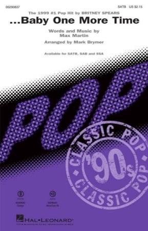 MARTIN/BRYMER:...BABY ONE MORE TIME SATB