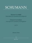 SCHUMANN:CONCERTO IN A-MOLL OP.129 FOR CELLO AND STRING QUARTET