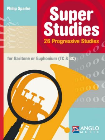 SPARKE:SUPER STUDIES,26 PROGRESIVE STUDIES EUPHONIUM (TC & BC)
