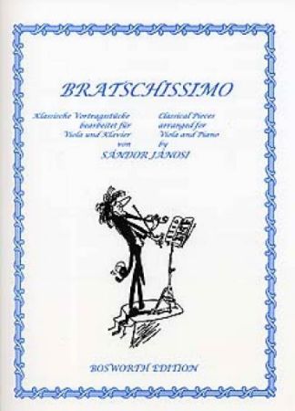 SANDOR JANOSI:BRATSCHISSIMO VIOLA AND PIANO