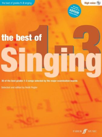 PEGLER:THE BEST OF SINGING 1-3 HIGH VOICE + AUDIO ACCESS