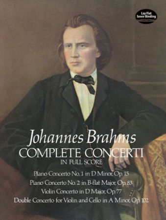 BRAHMS:COMPLETE CONCERTI  IN FULL SCORE