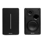 AUDIZIO KS01B Aktivni komplet zvočnikov za police 120 W BT črne barve