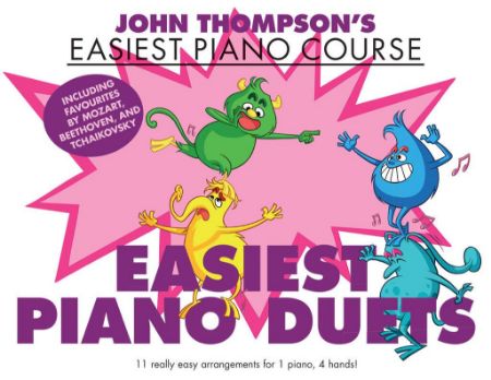 THOMPSON:EASIEST PIANO DUETS