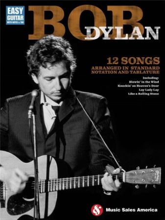 BOB DYLAN 12 SONGS EASY GUITAR TAB