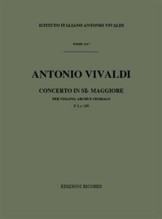 VIVALDI:CONCERTO IN FA MAGGIORE F.VII NO.16 PER OBOE,ARCHI E CEMBALO