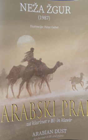 ZUPAN:ARABSKI PRAH ZA KLARINET IN KLAVIR