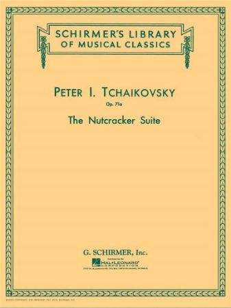 TCHAIKOVSKY:NUTCRACKER SUITE OP.71A 4-HANDS