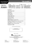 MOVIE AND TV MUSIC OLAY ALONG TRUMPET + AUDIO ACCESS