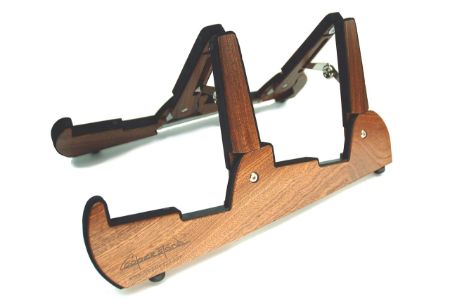 Cooperstand stojalo za dve akustične ali električne kitare Pro-Tandem Mahagany