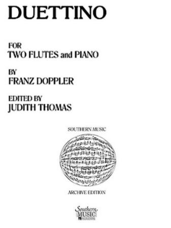 DOPPLER:DUETTINO OP.36 FOR TWO FLUTES & PIANO
