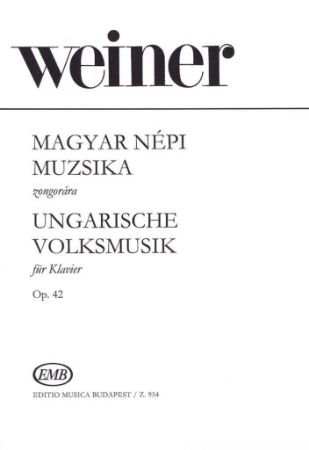 WEINER:UNGARISCHE VOLKMUSIK OP.42 PIANO