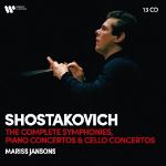SHOSTAKOVICH:THE COMPLETE SYMPHONIES,PIANO CONCERTOS & CELLO CONCERTOS 13CD