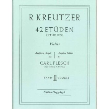 KREUTZER:42 ETUDEN/STUDIES VOL.2 (FLESCH)