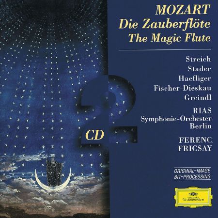 MOZART:THE MAGIC FLUTE/STADER/FISCHER-DIESKAU/FRICSAY 2CD