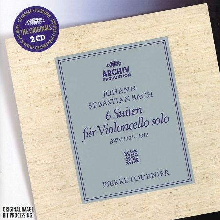 BACH J.S.:6 SUITEN FUR VIOLONCELLO SOLO/FOURNIER 2CD