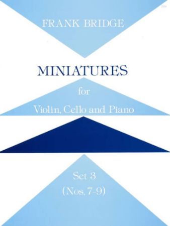 BRIDGE:MINIATURES SET 3 PIANO TRIO