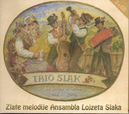 ZLATE MELODIJE ANSAMBLA LOJZETA SLAKA 2CD