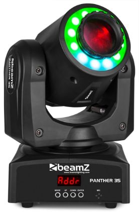 BEAMZ Panther 35 LED Spot Moving Head with Ring
