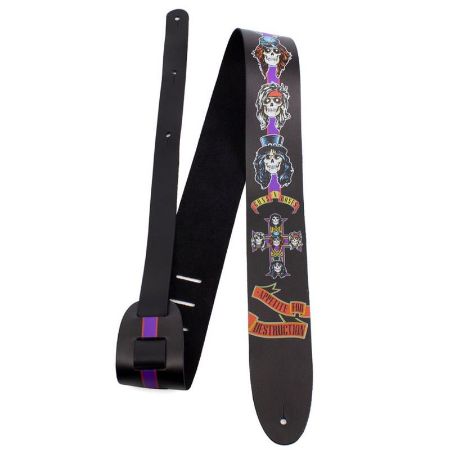 PERRIS DTL25GR-11008 GUNS N ROSES KITARSKI PAS USNJEN 2.5" - APPETITE