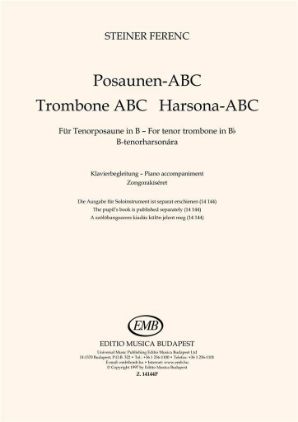 STEINER:POSAUNEN ABC PIANO ACCOMPANIMENT