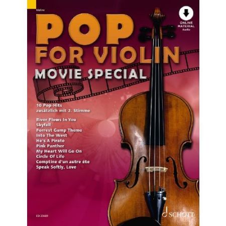 POP FOR VIOLIN MOVIE SPECIAL + AUDIO ACCESS
