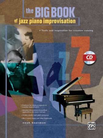 BAERMAN:THE BIG BOOK OF JAZZ PIANO IMPROVISATION +CD