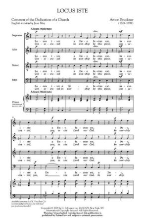 BRUCKNER:LOCUS ISTE SATB