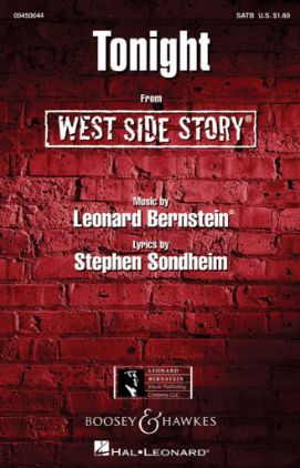 BERNSTEIN:WEST SIDE STORY TONIGHT SATB