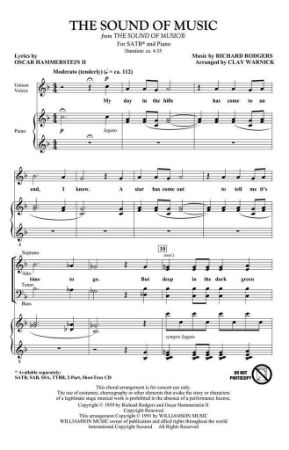THE SOUND OF MUSIC SATB