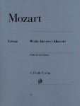MOZART:WORKS FOR TWO PIANOS